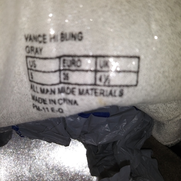 Vance Hi Bling Sneaker - Picture 6 of 7